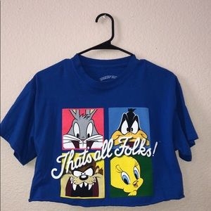 Looney Tunes Cropped Shirt